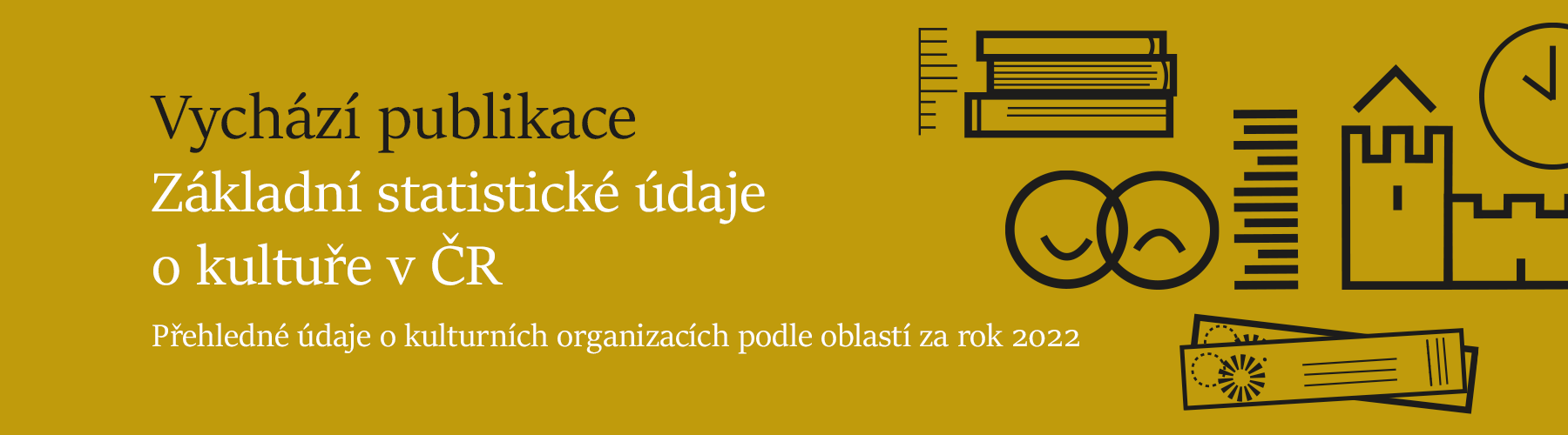 Vychází publikace Základní statistické údaje o kultuře v ČR